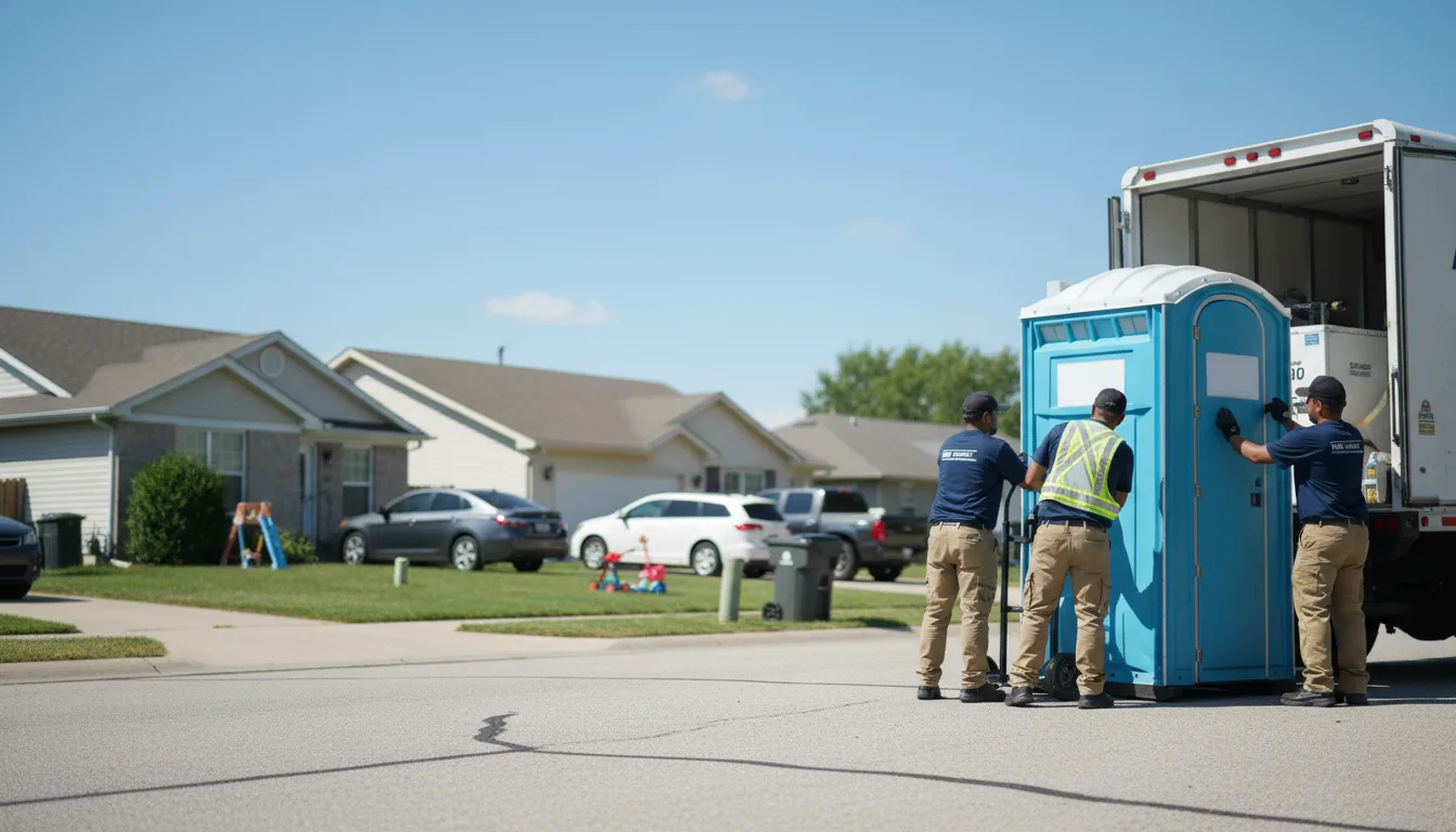 Standard Porta Potty Rentals in Columbus, OH near me